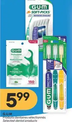 Brunet G.U.M Produits dentaires sélectionnés offer