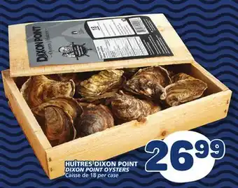 Marché Bonichoix DIXON POINT OYSTERS offer
