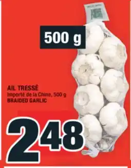 Super C AIL TRESSÉ | BRAIDED GARLIC offer