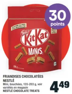 Super C FRIANDISES CHOCOLATÉES NESTLÉ | NESTLÉ CHOCOLATE TREATS offer