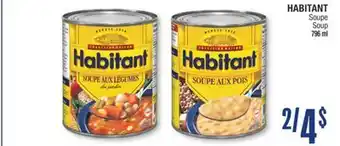 Jean Coutu HABITANT Soup offer