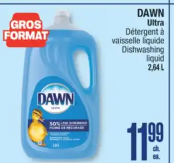 Jean Coutu DAWN Ultra Dishwashing liquid offer