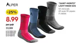 Pronature ALPER SAINT-MORITZ LIGHT HIKER SOCKS offer