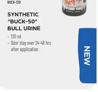 Pronature PROXPEDITION SYNTHETIC BUCK-50 BULL URINE offer