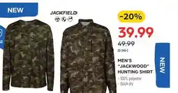 Pronature JACKFIELD MEN'S JACKWOOD HUNTING SHIRT offer