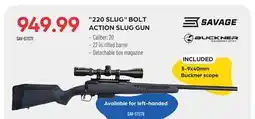 Pronature 220 SLUG BOLT ACTION SLUG GUN offer