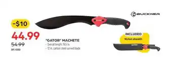 Pronature BUCKNER GATOR MACHETE offer