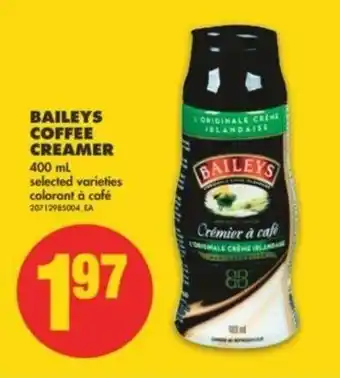 No Frills Baileys Coffee Creamer offer
