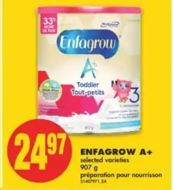 No Frills Enfagrow A+ offer