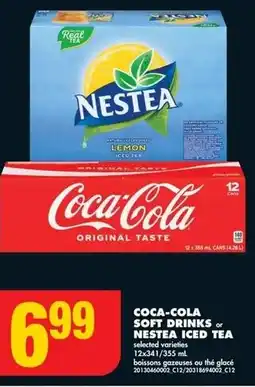 No Frills Coca-Cola Soft Drinks or Nestea Iced Tea offer