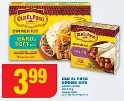 No Frills Old el paso dinner kits offer