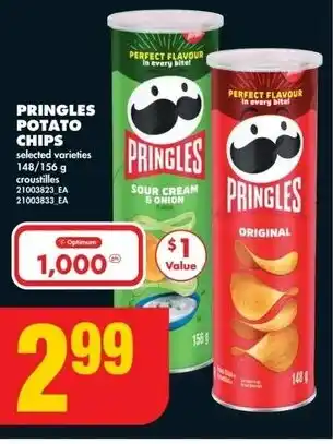 No Frills Pringles potato chips offer