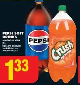 No Frills Pepsi soft drinks offer