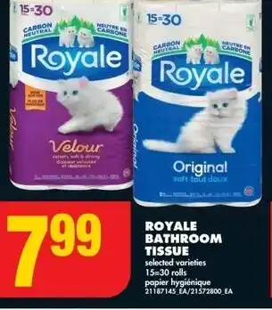 No Frills Royale bathroom tissue offer