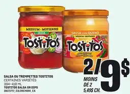 Provigo SALSA OU TREMPETTES TOSTITOS, 394-418 ML offer