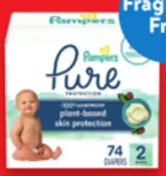 Walmart Pampers Pure Protection Superpack Diapers offer