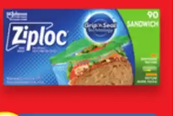 Walmart Ziploc Snack Sandwich offer