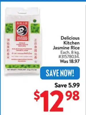 Walmart Delicious Kitchen Jasmine Rice offer