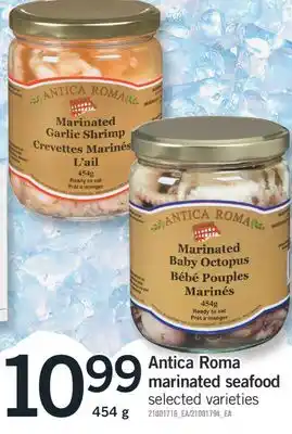 Fortinos ANTICA ROMA MARINATED SEAFOOD, 454 g offer