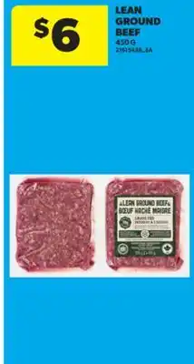 Real Canadian Superstore LEAN GROUND BEEF, 450 G offer