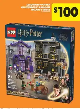 Real Canadian Superstore LEGO HARRY POTTER OLLIVANDERS & MADAM MALKIN'S ROBES offer