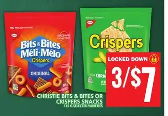 Food Basics CHRISTIE BITS & BITES OR CRISPERS SNACKS offer