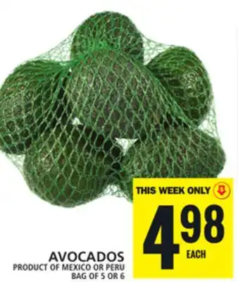 Food Basics AVOCADOS offer