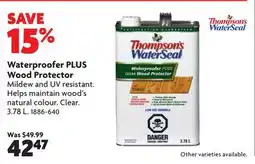 Home Hardware Waterproofer PLUS Wood Protector offer
