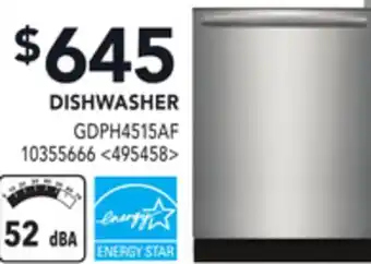 RONA FRIGIDAIRE GALLERY DISHWASHER offer