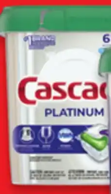 Walmart Cascade Platinum or Platinum Plus ActionPacs offer