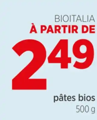 Avril Pâtes bios offer