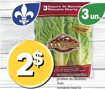 L'Intermarché cœurs de romaine offer