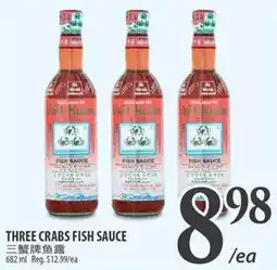Al Premium Food Mart Three crabs fish sauce offer