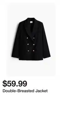 H&M Double-Breasted Jacket offer