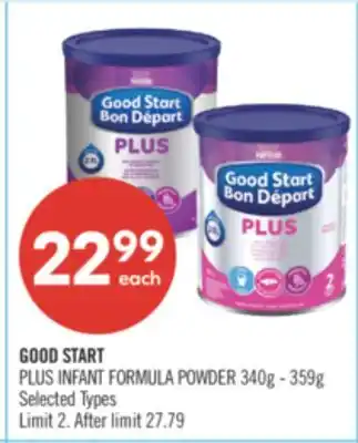 Shoppers Drug Mart GOOD START PLUS INFANT FORMULA POWDER offer