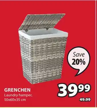 JYSK GRENCHEN Laundry hamper offer