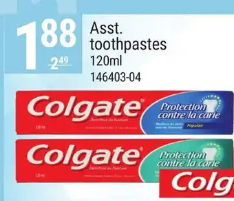 Rossy COLGATE Asst. toothpastes offer