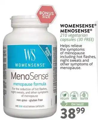 Ki Nature & Santé WOMENSENSE MENOSENSE offer