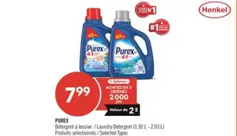 Pharmaprix PUREX Laundry Detergent offer
