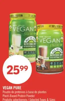 Pharmaprix VEGAN PURE Plant Based Protein Powder offer