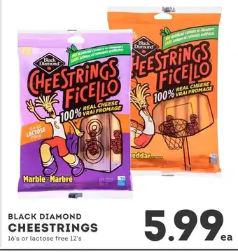 IGA Black diamond cheestrings offer