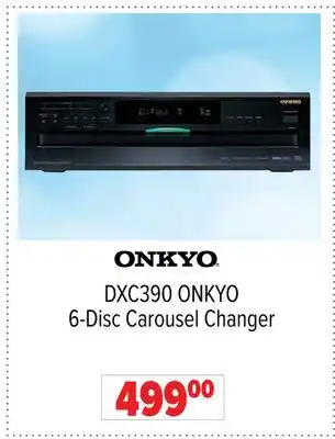 2001 Audio Video ONKYO 6-Disc Carousel Changer offer