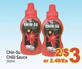 T&T Supermarket CHIN-SU CHILLI SAUCE, 250ml offer