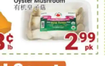 Oceans Fresh Food Market Organic King Oyster Mushroom offer