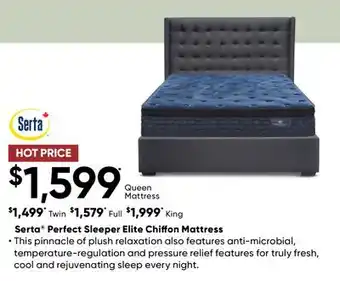 Dormez Vous Serta Perfect Sleeper Elite Chiffon Mattress offer