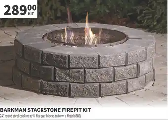 Co-op Barkman stackstone firepit kit offer
