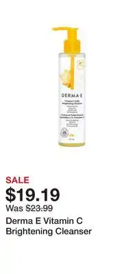 Well Derma E Vitamin C Brightening Cleanser offer