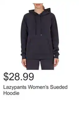Costco Lazypants Women's Sueded Hoodie offer
