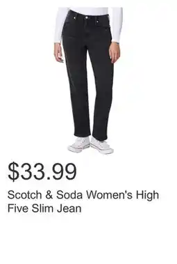 Costco Scotch & Soda Women's High Five Slim Jean offer