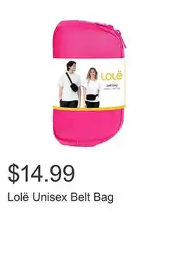 Costco Lolë Unisex Belt Bag offer
